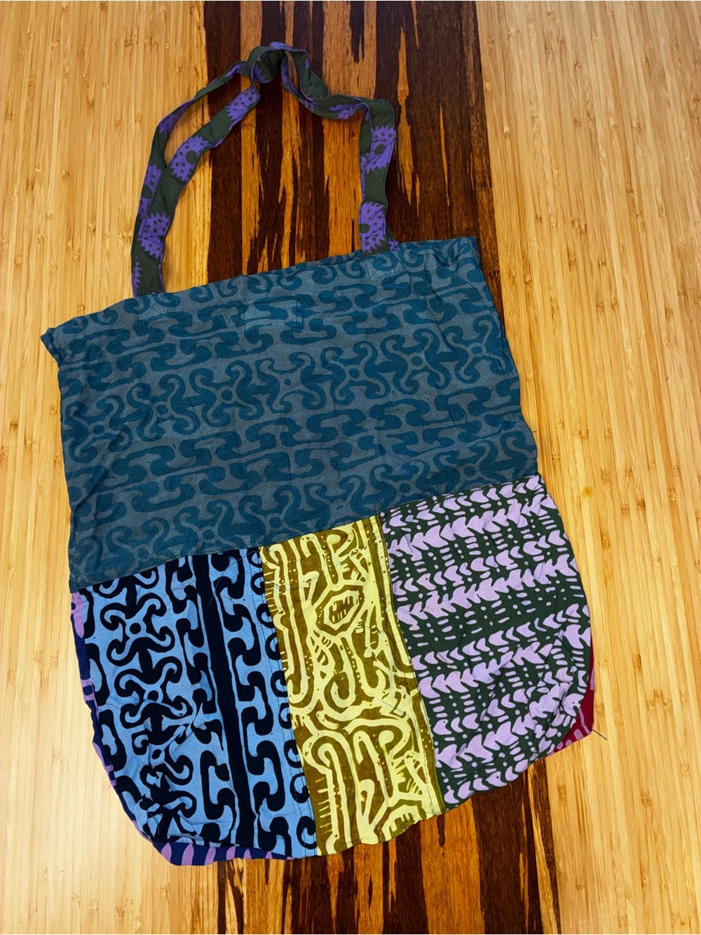 Noa Noa Hawaii Patchwork Tote Bag